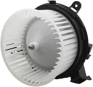 1 paquete de ventilador de aire acondicionado para automóvil, ABS blanco, A2128200708, compatible con Benz W204, W212, C180, C200, E200, E260 y E300.