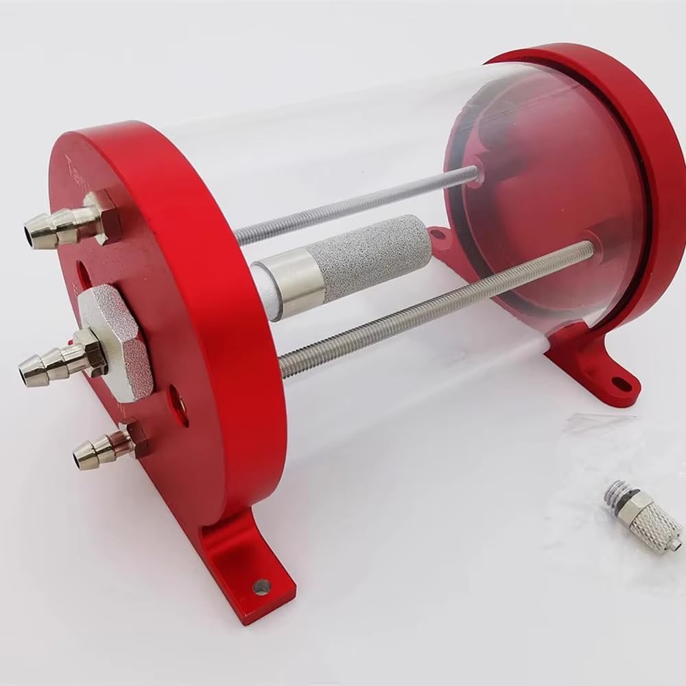 Aircraft Fuel Tank for Jet Turbine Models - 330ML Capacity, Anti-Bubble Design, Aluminum Alloy Construction
