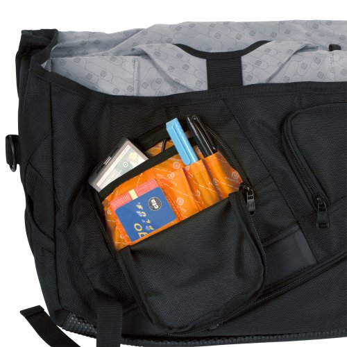 image for Homedics Powerbag Messenger Bag with Battery for Charging Smartphones,