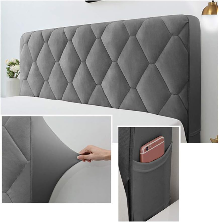 WYJHNL Headboard Cover, Bed Headboard Slipcover Protector with Stretch