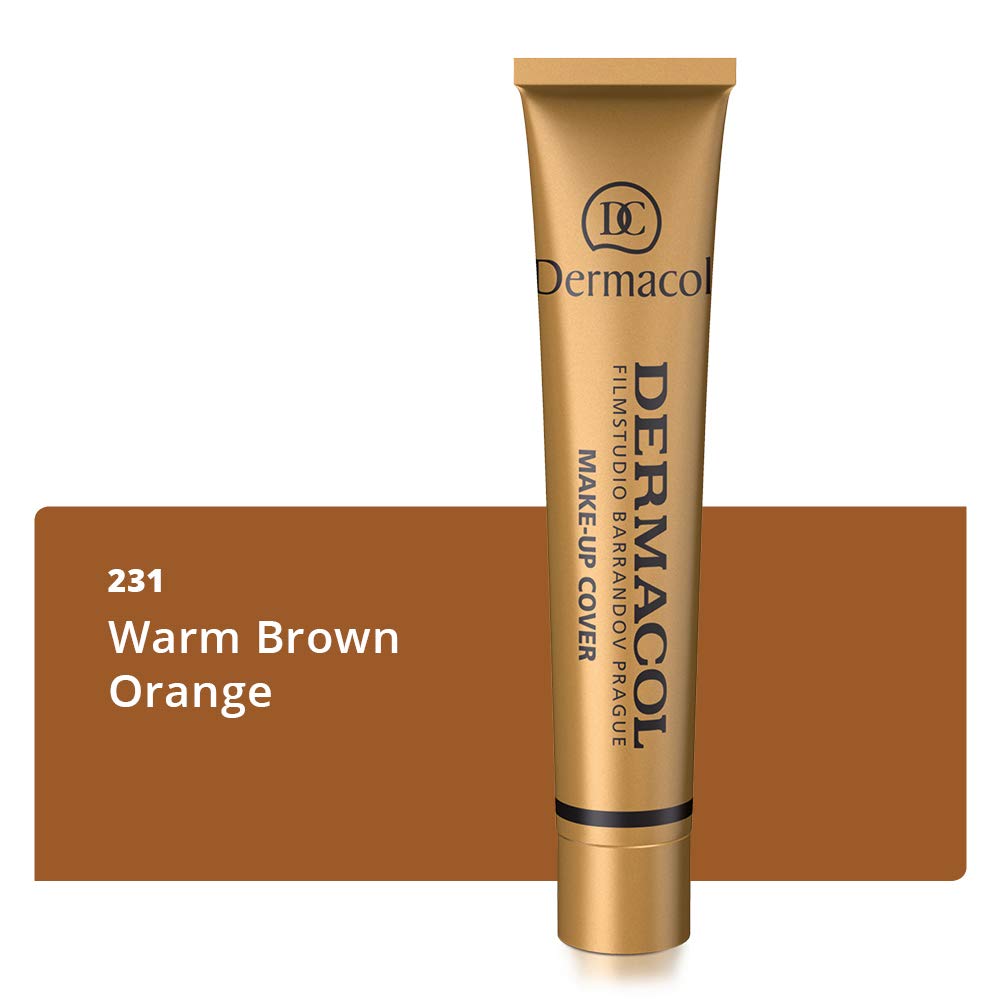 DC DERMACOL Foundation, WARM BROWN WITH AN ORANGE UNDERTONE, 30 g