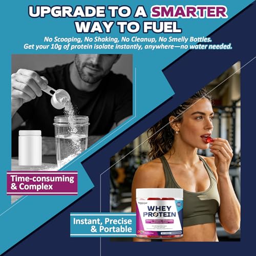 Welvigor 3-in-1 Whey Protein Gummies