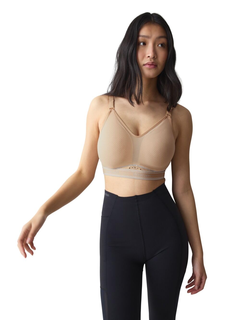 Triumph Women's Beige Bra Triaction Cardio Breeze P Ex