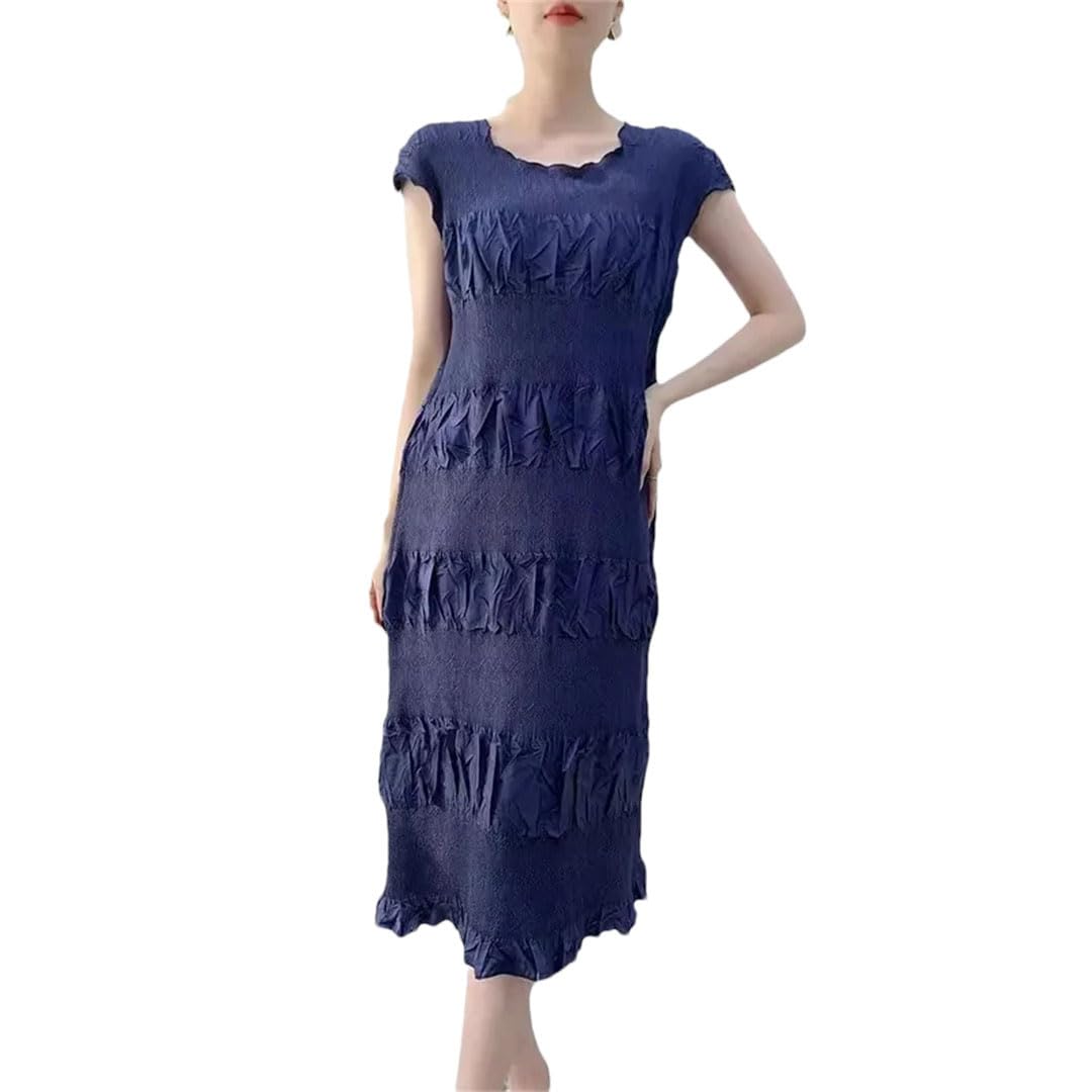 Sukienka damska z rękawami styl slim fit wygodna i elegancka sukienka
