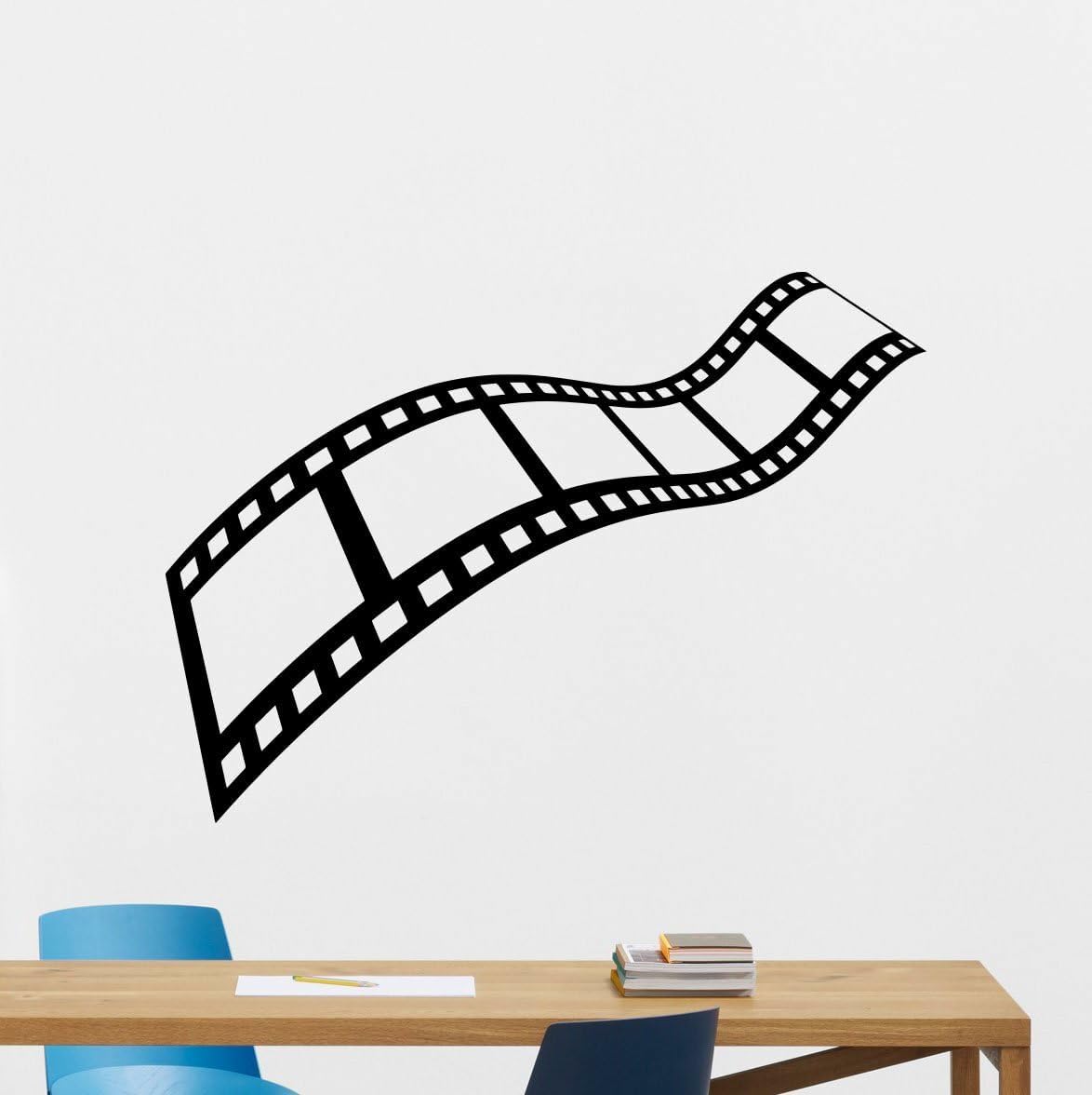 GADGETS WRAP Film Strip Wall Decal Film Reel Vinyl Sticker Home Cinema Theater Decor Wall Art Design Camera Action Movie (B0CNC1P5ZS) Amazon Price History, Amazon Price Tracker