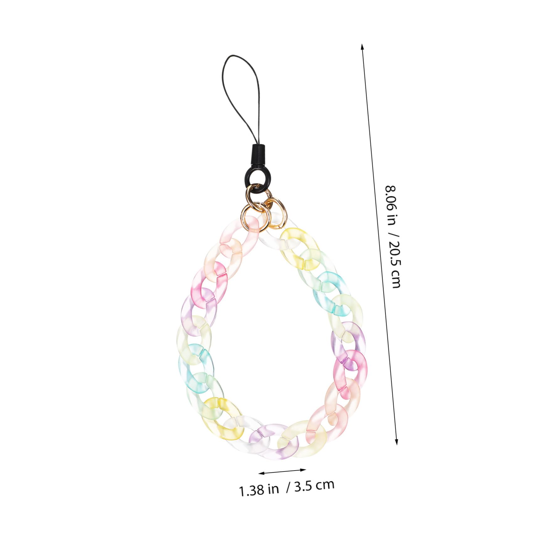 Artibetter Handy Lanyard Farbige Charm Lanyards Für Handys Schlüsselanhänger Handy Sling Handy Lanyard Handschlaufe Handy Dekoration Zum Aufhängen Armband Bastelset Handy Dekoration