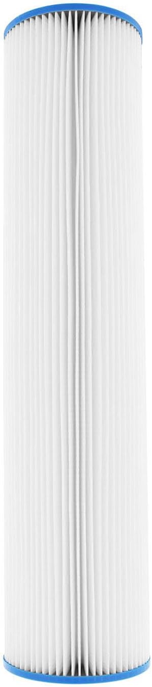 30 Micron 20 Inch x 4.5 Inch | 2-Pack Pleated Polyester Whole House Sediment Replacement Cartridge | Compatible with Pentek R30-20BB, Hydronix SPC-45-2030 | Made in the USA, US Water Filters