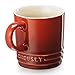 Le Creuset PG8005-0067 Stoneware Petite Espresso Mug, 3.5 Ounce, Cherry