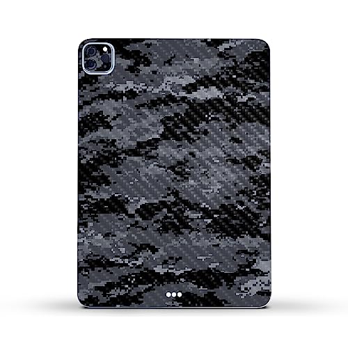 Image of MightySkins Carbon Fiber Skin Compatible with Apple iPad Pro 11 inch M2 4th Gen (2022) Full Wrap Kit - Digital Camo | Protective, Durable Textured Carbon Fiber Finish | Easy to Apply | Made in The USA