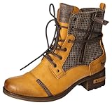 Innenmaterial: Synthetik Mustang Damen 1229-510 Stiefelette, 6 gelb, 39 EU