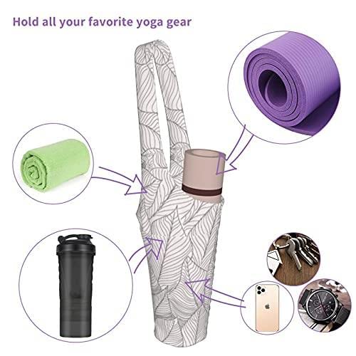 Iwieiairi Yoga Mat Bag - Gym Accessories For Women, Large Exercise Mat Straps Yoga Bags And Carriers Fits Most Your Workout Stuff #TOP3