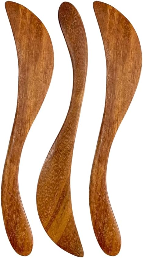 6-Inch Handcrafted Wooden Butter Spreader Knife - Perfect for Effortlessly Spreading Butter, Jam, and Cream on All Types of Bread and Toast (10)