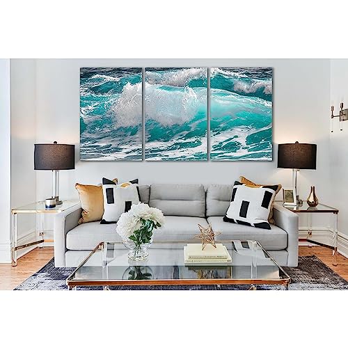 Impression sur toile ZELLART Ocean Wave Movement №SL181 déco murale mer