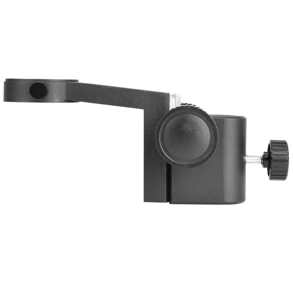 Staffa di messa a fuoco per microscopio ABS premium Durevole Apertura 50 mm Nero Dimensioni standard per stereomicroscopi Laboratorio di ricerca scientifica 1 pezzo
