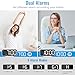 Alarm Clocks for Bedrooms, Slim LED Mirror Digital Alarm Clock, Large Display with Diming Mode, Dual Alarms & USB Ports, 4 Levels Brightness, Desk Clock for Office Home Bedroom Living Room Decor