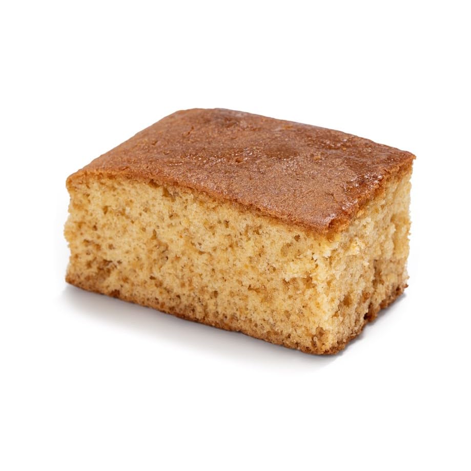 Bizcocho de Naranja sin Azúcares Añadidos – Ralladura Natural 8% – Endulzado con Maltitol – Tierno y Esponjoso – Ideal Desayuno y Merienda – Bollería/Repostería de Naranja