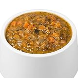 Sanoro Gemüse/Obst Mix 1 - Premium-Hundefutter in Bio-Qualität - Mix aus Bio-Karotte, Bio-Zucchini, Bio-Kürbis und Bio-Apfel, salzfrei - vegetarischer Barf-Zusatz (12 x 400 g).