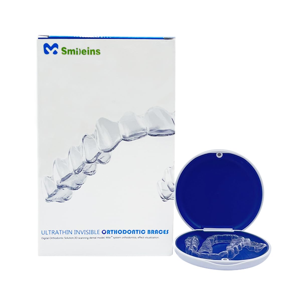 Dental Night Guard, Retainers for Teeth Stability | at Home Kit for Perfect Fit Great for Replacement Retainers 1 Units for Upper and Lower Teeth - 2 Guards