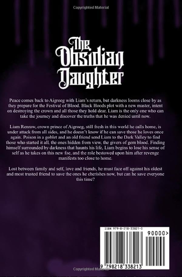 The Obsidian Daughter (The Sapphire Series) - Image 2