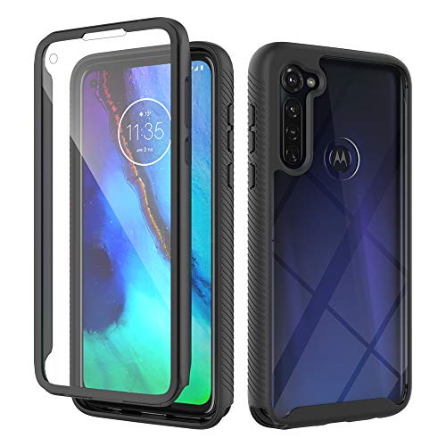 MMY Moto G Stylus Case,Built-in Screen Protector,Rugged Armor Full-Body Protective Phone Cover Case