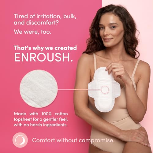 Organic Cotton Sanitary Pads with Wings | Period & Menstrual Pads for Women | Pure, Non-Toxic, Hypoallergenic | Ultra-Absorbent, No Irritation | Healthy Choice for Your Body - 8 pcs Maxi - Image 3
