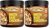 Orrington Farms Chicken Flavored Broth Base & Seasoning,Ready-To-Use,Chicken Bouillon Powder Concentrate,Versatile Usage,Season-To-Taste,Easy-To-Store,12 oz Jar,(Pack of 2)