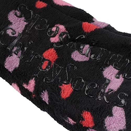 Image of BambooMN Women's Stripe Patterned Non-Slip Lined Travel Home Slippers - 2 Pairs