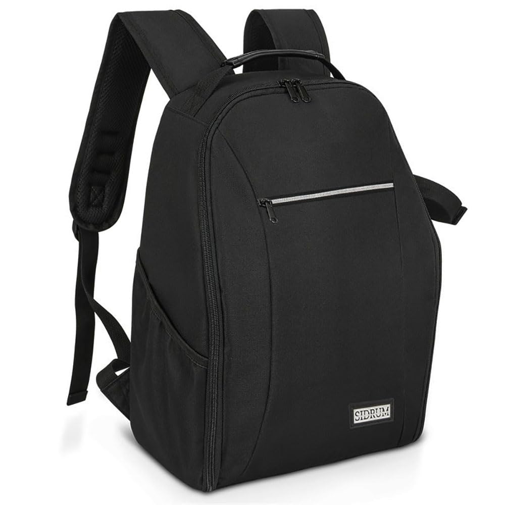 SIDRUM Camera Backpack with Removable Padded Dividers | Camera bag fits Tripod stand and 14" Laptop.