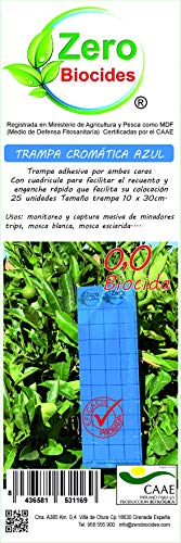 Zero Biocides Trampa Cromática Azul Calidad Profesional