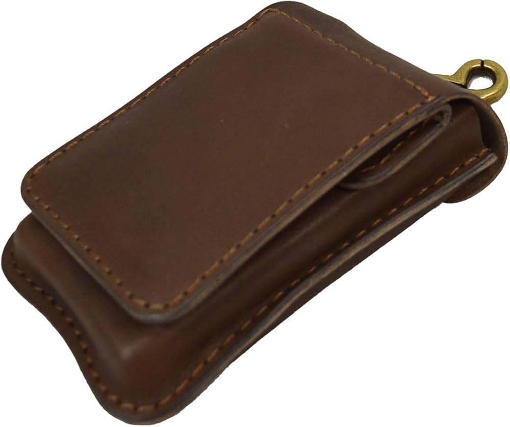 Amazon | 革 タバコケース 牛革 本革 栃木レザー シガレットケース