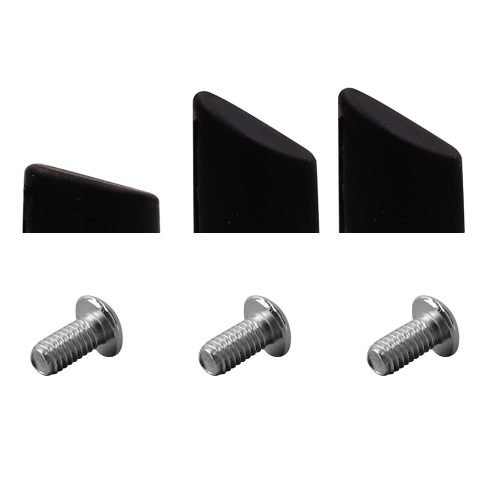 YYDStes Lskjzzn 1Set Scooter Rear Rubber Cap Fit for Xiaomi Fit for M365/Fit for M365 Pro Rear Mudguard Screw Rubber Cap Screw Plug Cover Electric Scooter(Color:Black)
