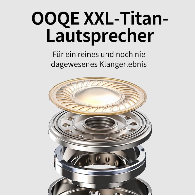 انفجرت view of OOQE XXL Titanium speaker