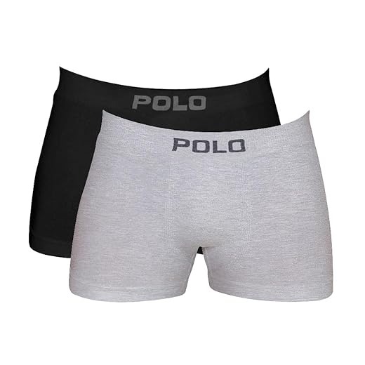 Kit Com 2 Cuecas Boxer Box Polo 781 Algodão Sortido
