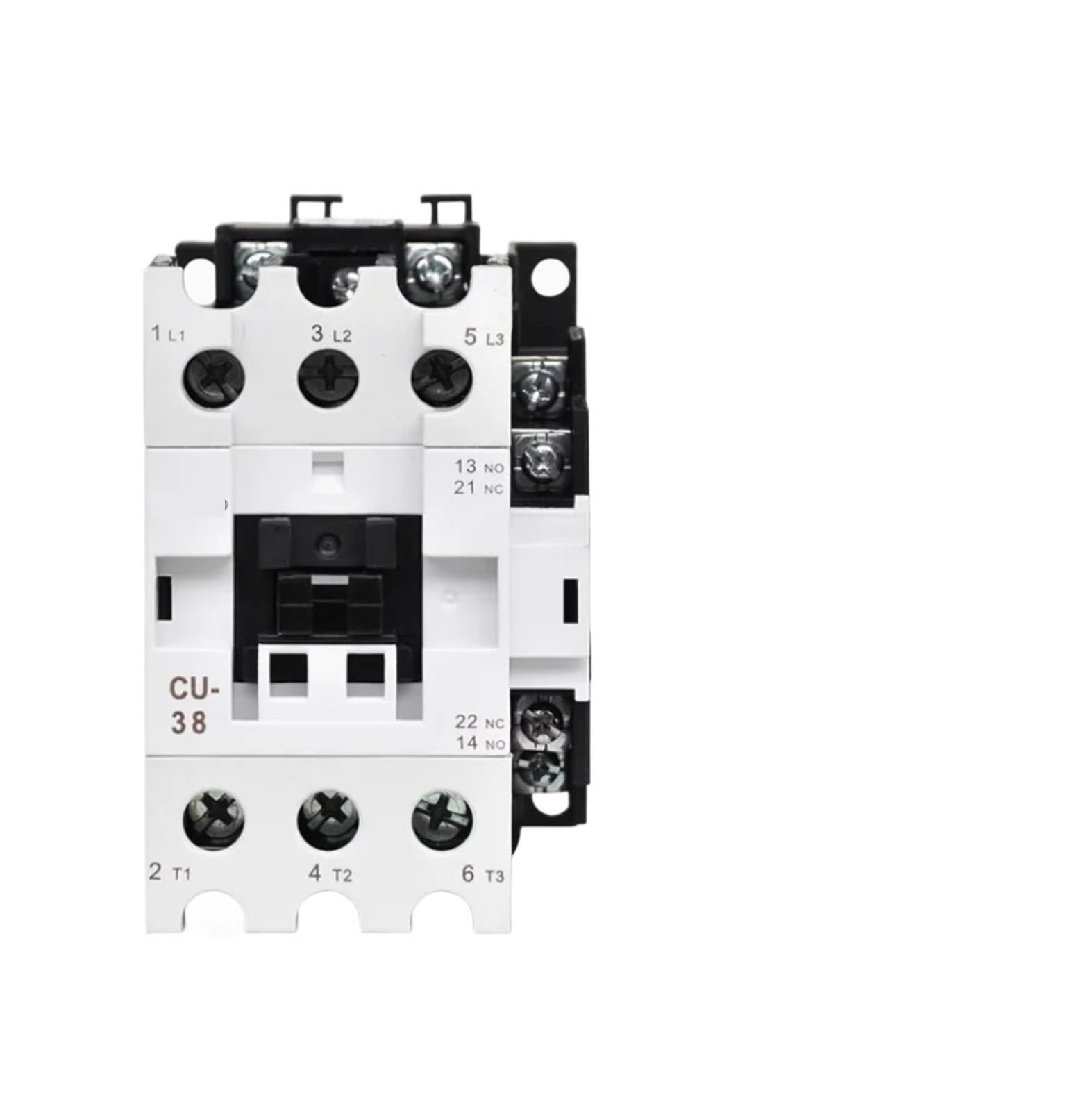 Contacteur CU-38 triphasé 38A idéal pour l'automatisation en AC 24V