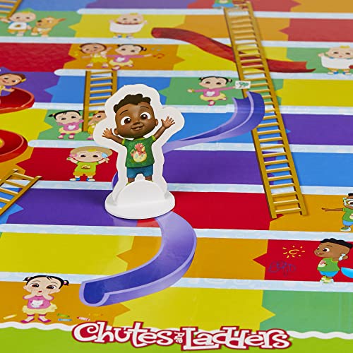 Hasbro Gaming Chutes and Ladders CoComelon Edición miniatura 6