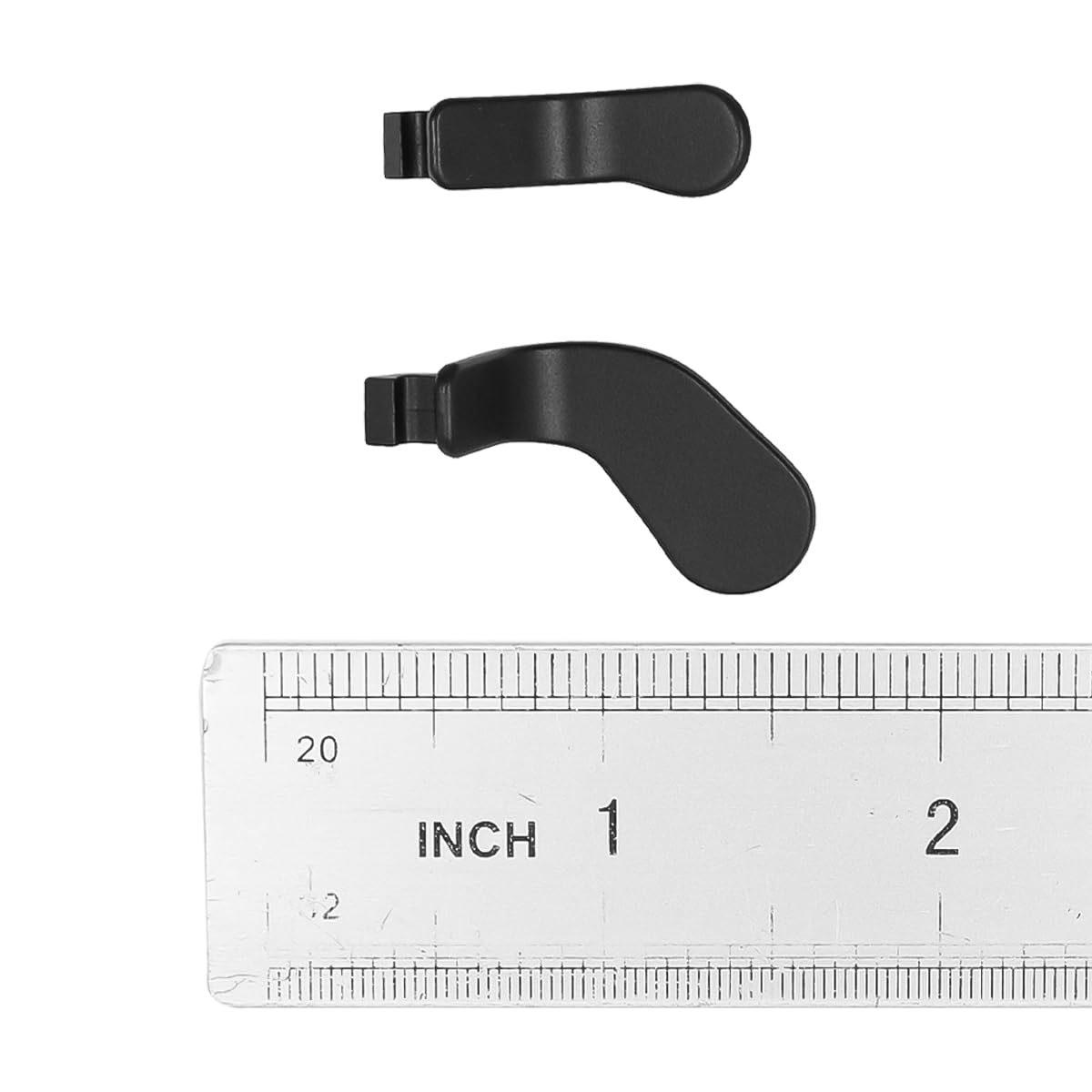 4 Piezas de Repuesto de paletas traseras de Metal y Acero Inoxidable para Xb0x One Elite Controller Series 2 (Negro)
