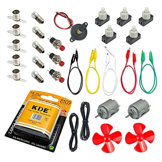 InputMakers - Circuit Electrique Kit Avancé - Apprendre Electricite, Kit Electronique a Monter, Montages électroniques, Circuit Electrique Enfant, Electricité Expert, Jeux Electricite Enfant.