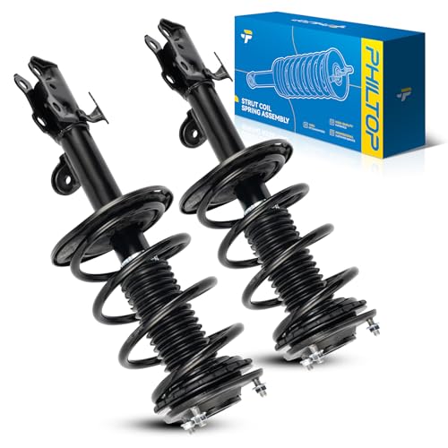 Image of PHILTOP Front Complete Struts Assembly with Coil Spring For 2013-2018 Toyota RAV4 173014 /173013-Quick Loaded Suspension