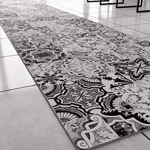 Alfombra de cocina lavable que evita resbalones diseño Vietri 5