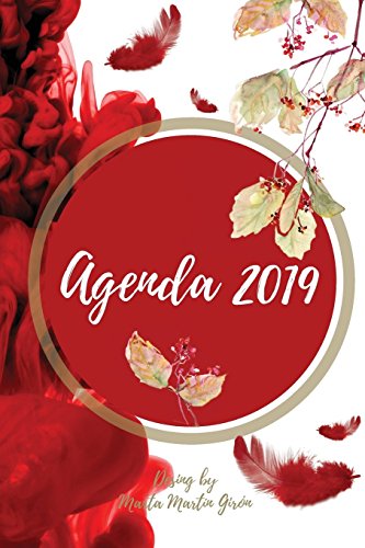 Agenda 2019: Diseño exclusivo. Interior blanco y negro