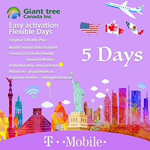 USA Canada Mexico Mobile Travel Plan(USA Travel sim Card) Flexible