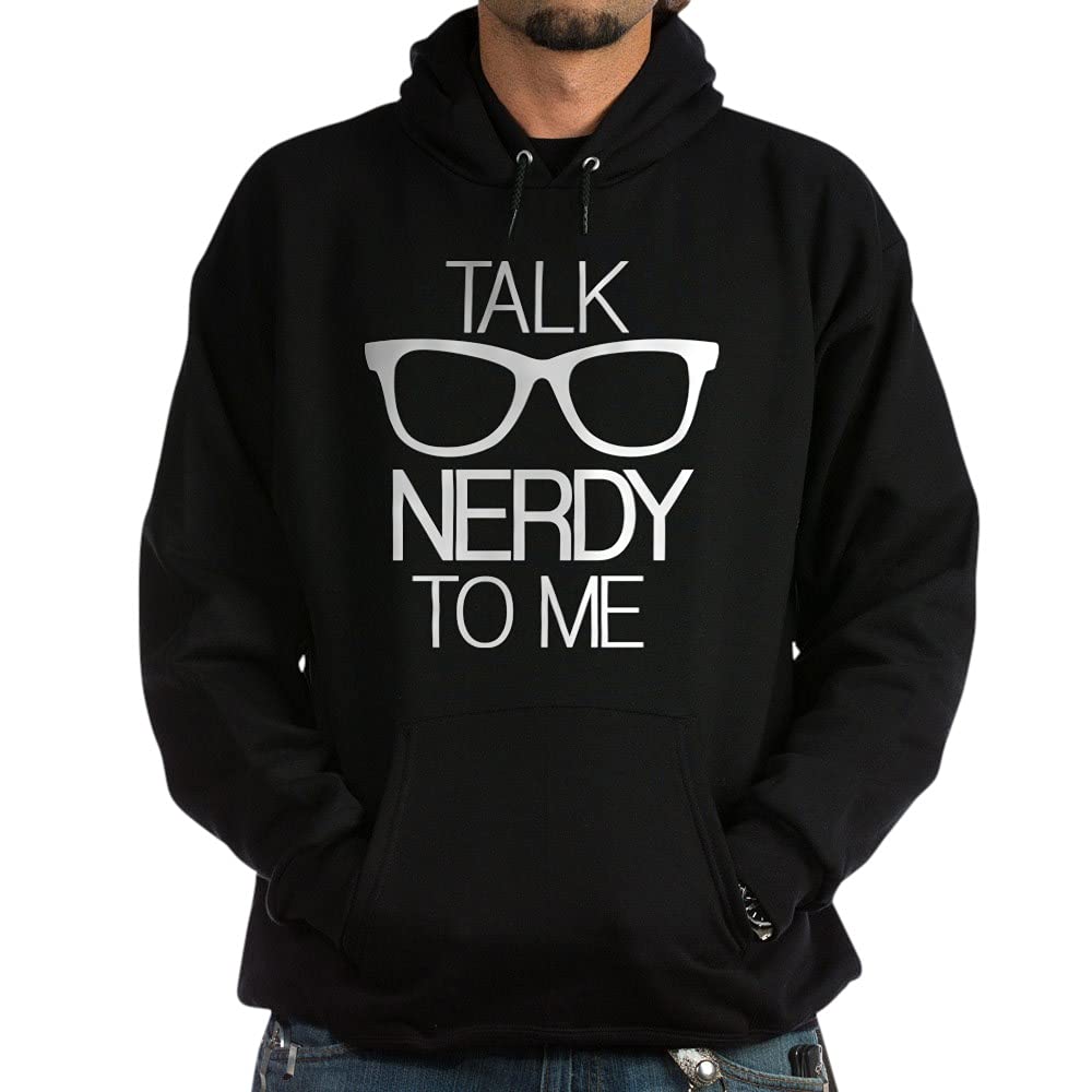CafePress Talk Nerdy To Me Hoodie Sweatshirt