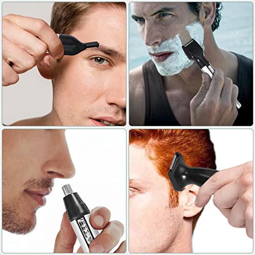 COLFULINE 4 in 1 Nasenhaartrimmer, USB Professioneller Ohrhaarschneider, Wiederaufladbarer...