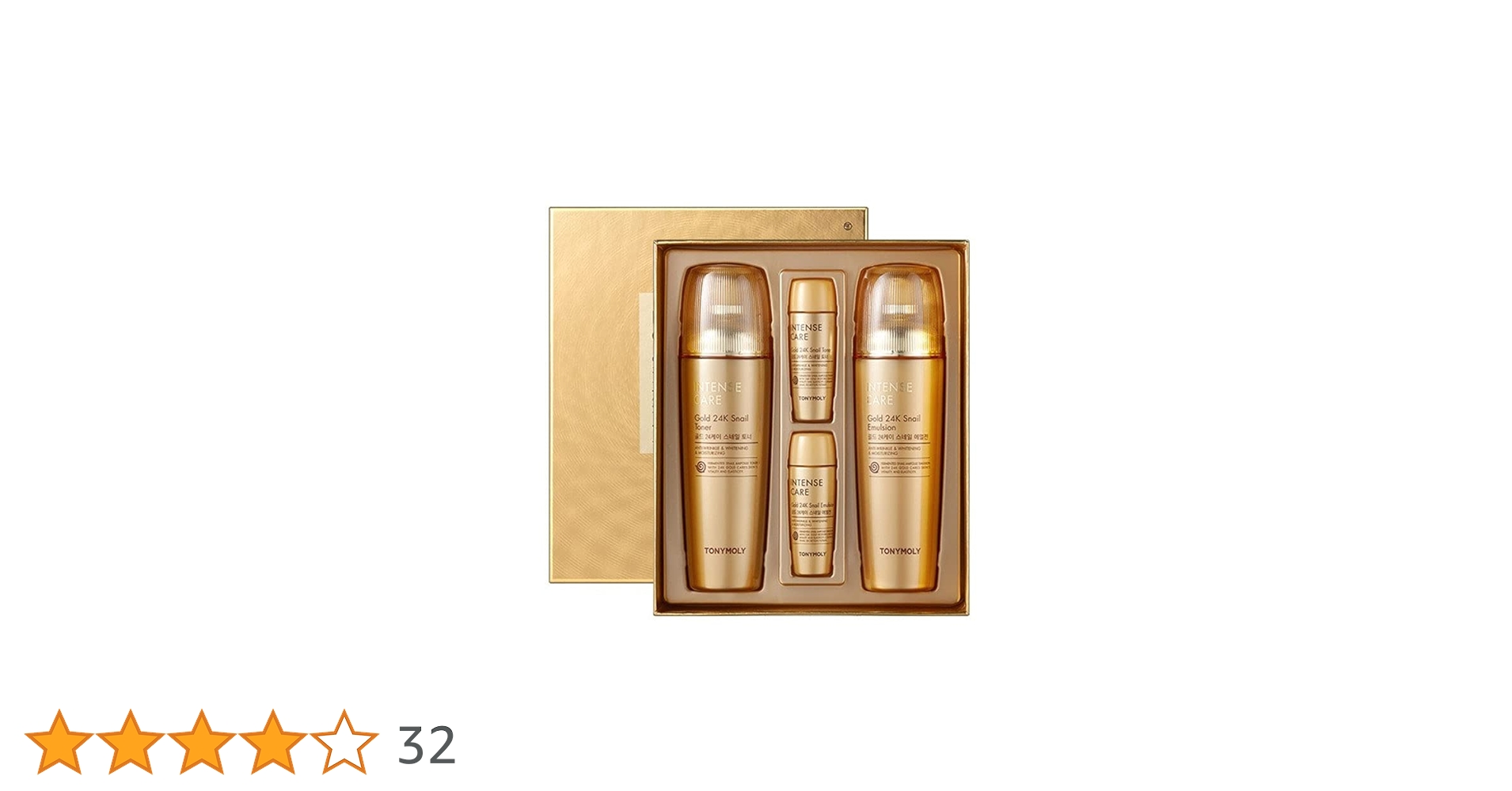Amazon | トニーモリーインテンスケアゴールド24Kトナー