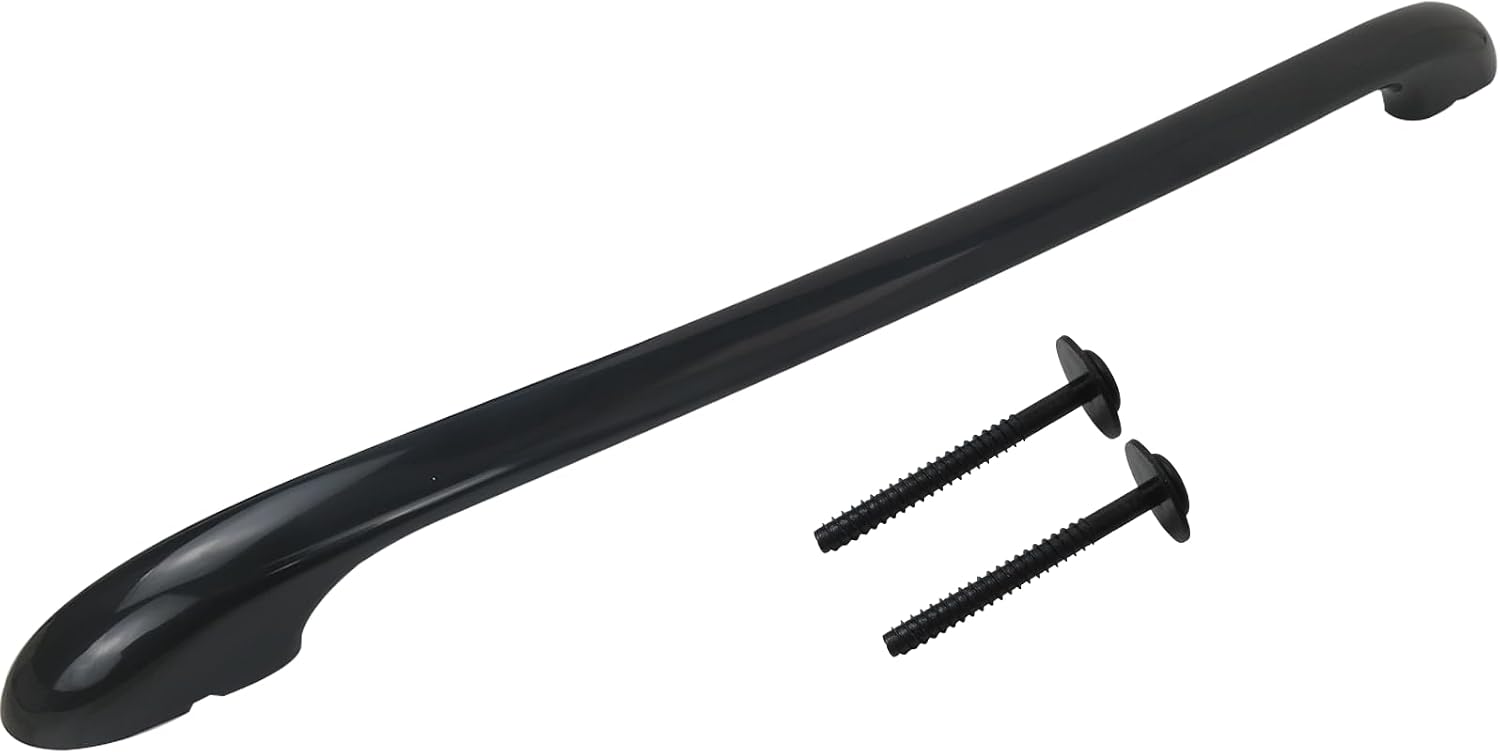 Oven Range Door Handle w/Screws Repl.#PS978302 316270200 for Frigidaire for Electrolux Range for Ken-More (790.3 790.4 790.7 790.9 7909) GLGF3 GLEF. CFEF30 CGEF30 CGGF3(Black)