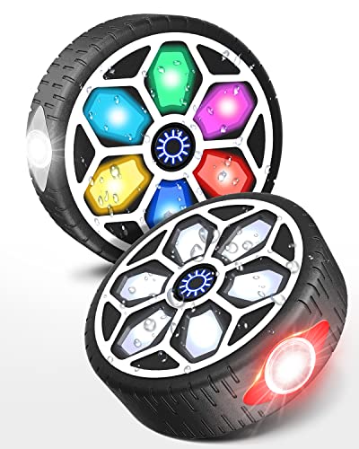 Arlierss 2 luces para cochecito de bebé, con 6 efectos de luz, con Eva antideslizante y resistente al agua, apto para todos los cochecitos, accesorios de cochecito Cover