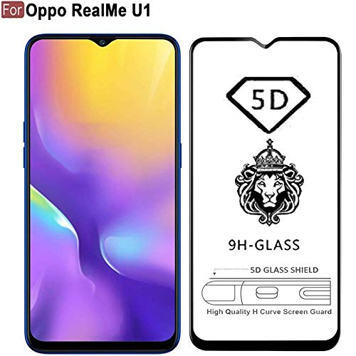 Full Glass Tempered Glass HD Tempered Glass For Realme u1 Pack of 1 Amazon.in Electronics