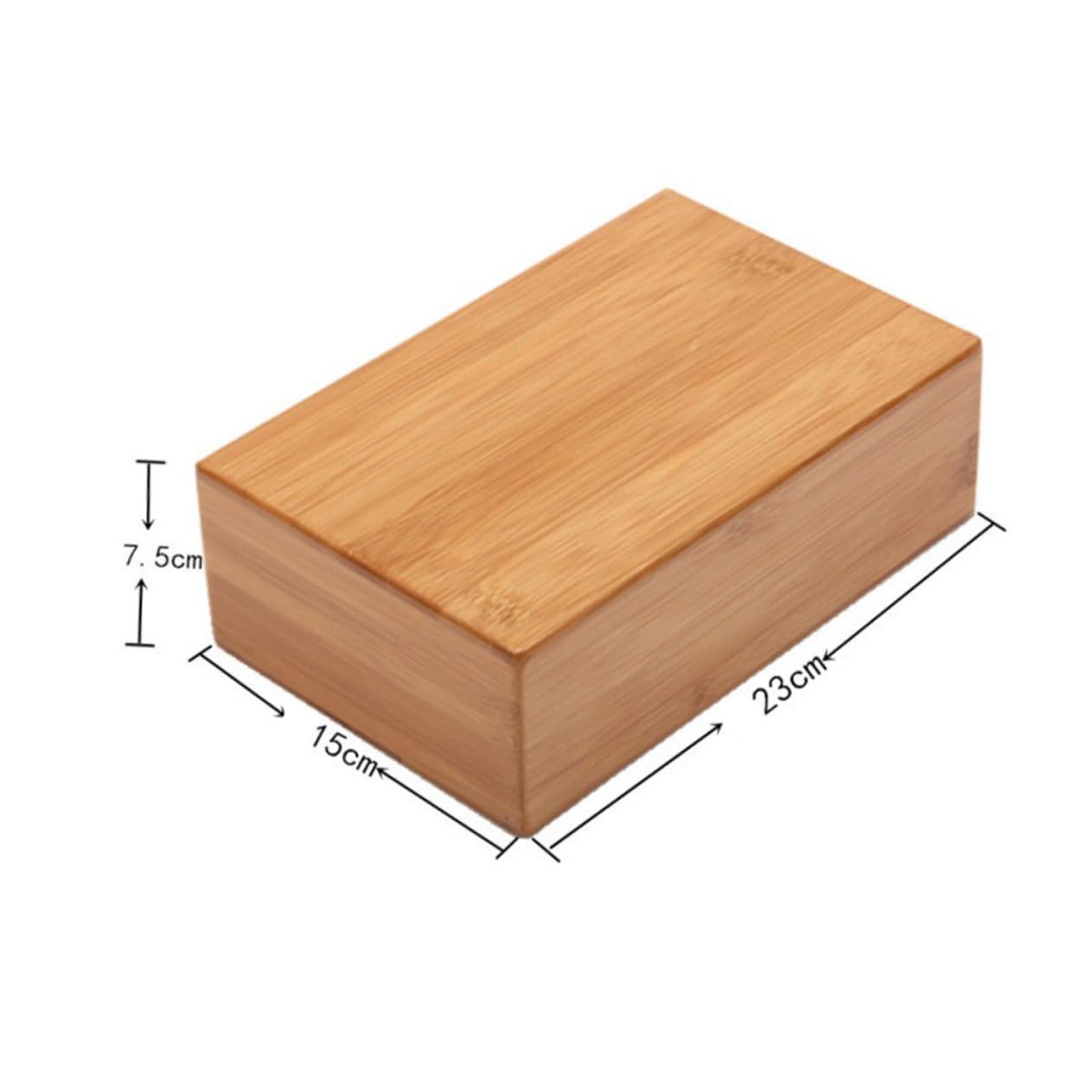 BESPORTBLE Supportive Yoga Brick Balance Yoga Auxiliary Brick Smooth Surface Easy Cleaning