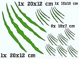Autoaufkleber Monster Kralle Kratz Spuren Set 9 Teile