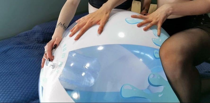 Amazon | ビーチボール 66cm 空気ビニール風船 フロート 浮き輪 レア